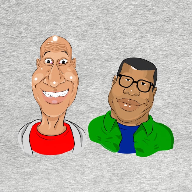 Key and Peele Cartoon by TheWiseCarrot